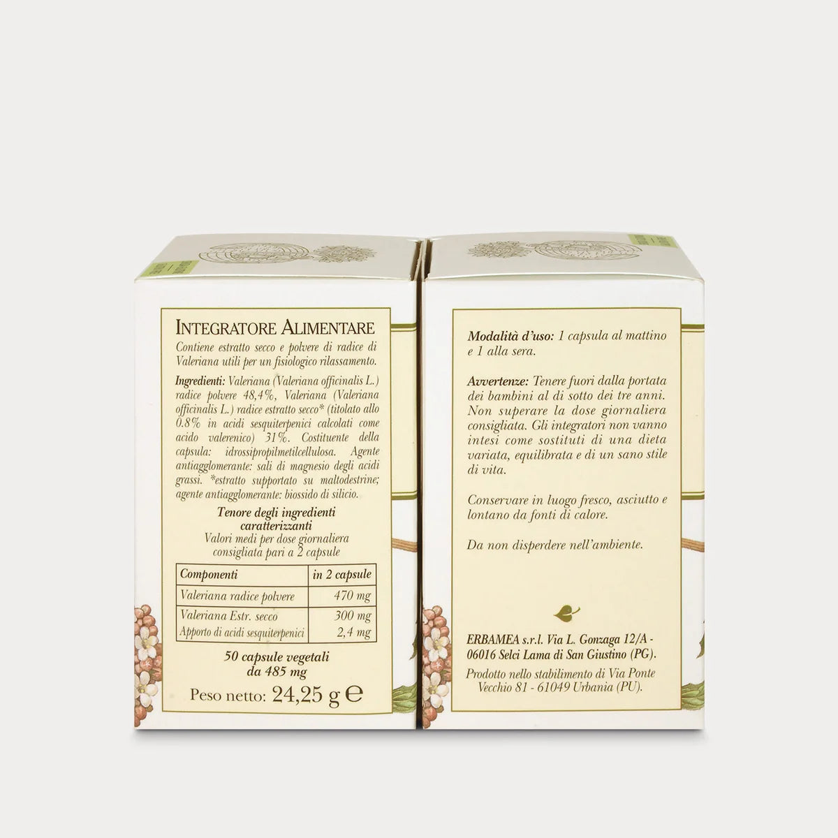 Erbamea - Valeriana 50 Capsule