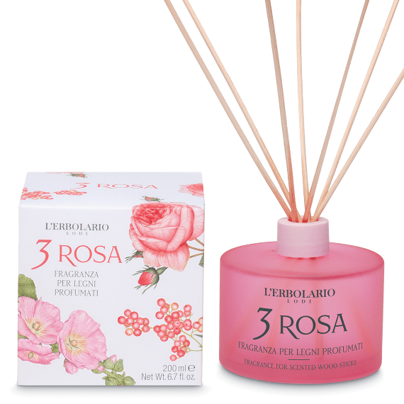 Fragranza per Legni Profumati 3 Rosa