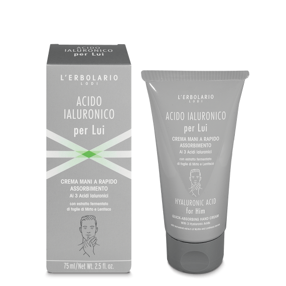 Crema Mani Acido Ialuronico per Lui