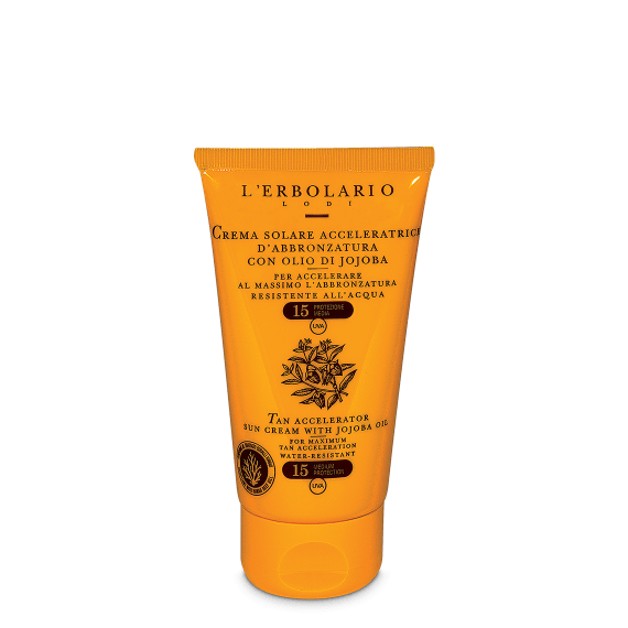 Crema Solare Corpo Acceleratrice d'Abbronzatura SPF 15