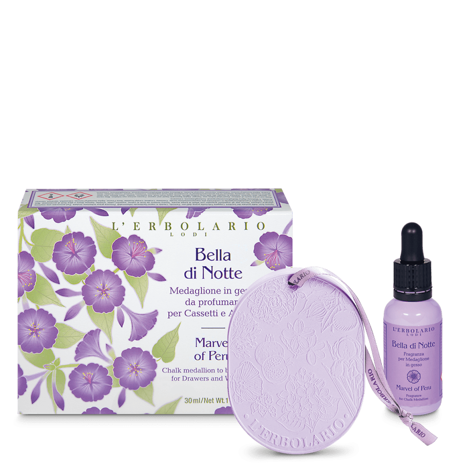 Medaglione in gesso da profumare per cassetti e armadi Bella di Notte