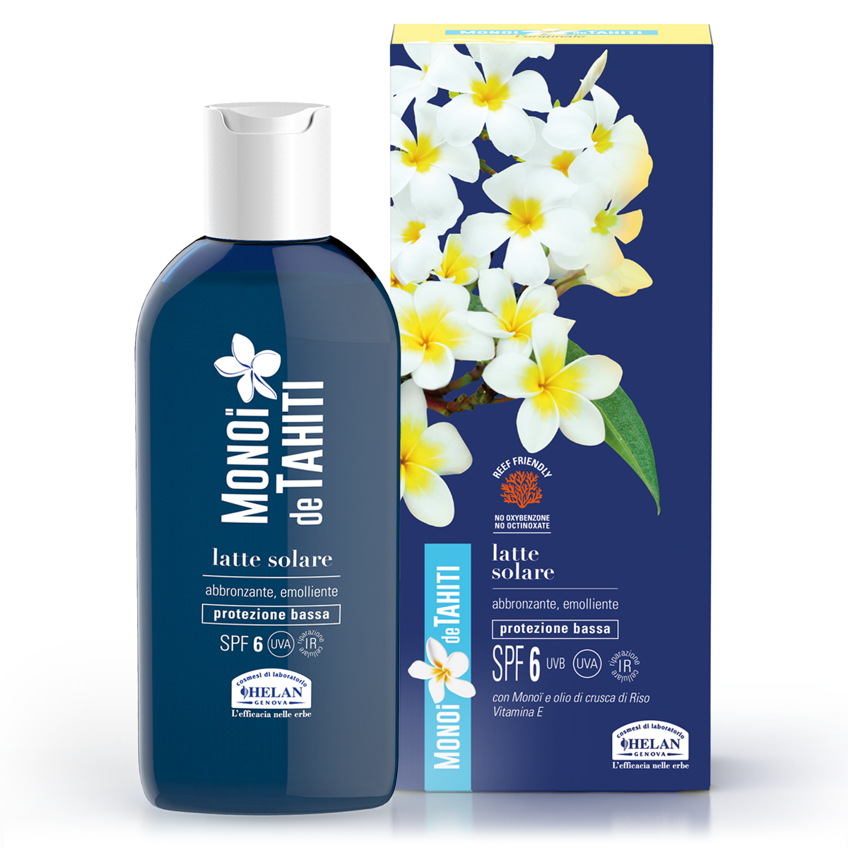 MONOÏ de TAHITI Latte Solare Abbronzante Emolliente SPF6