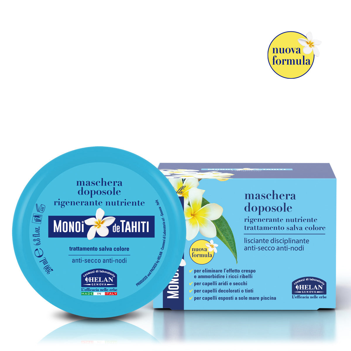 MONOÏ de TAHITI - Maschera Capelli Doposole Rigenerante Nutriente