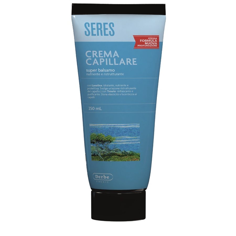 Crema Capillare Seres nuova profumazione Super balsamo nutriente e ristutturante 250 ml