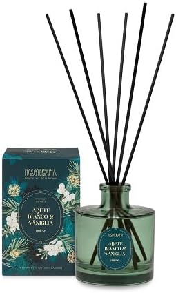 Nasoterapia - Diffusore a Bastoncini Abete Bianco e Vaniglia 200 ml