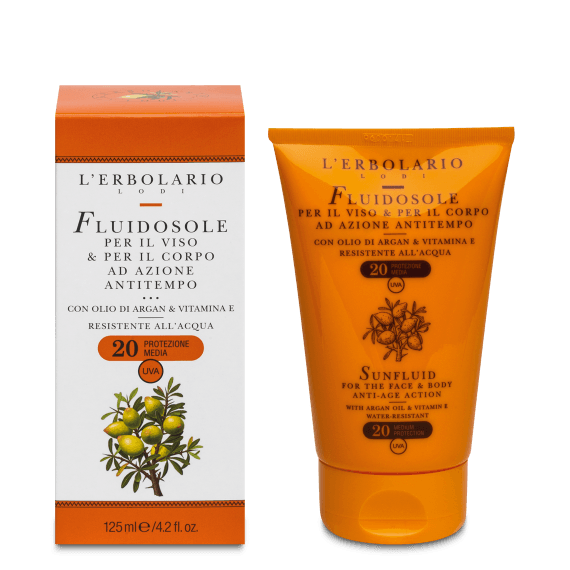 FluidoSole Viso e Corpo Anti-tempo SPF 20