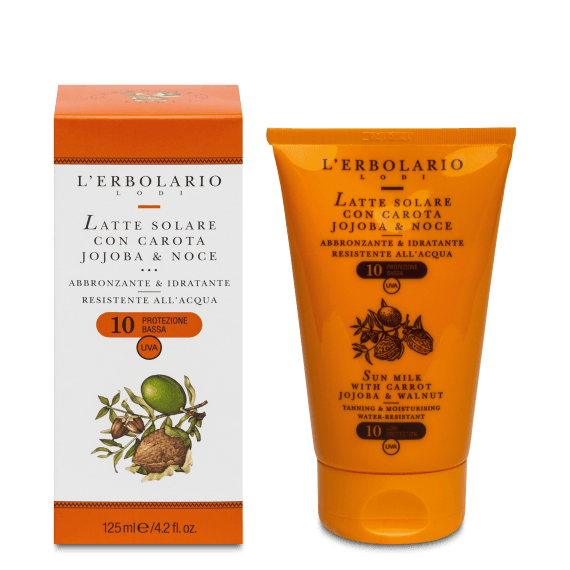 Latte Solare Viso e Corpo SPF 10