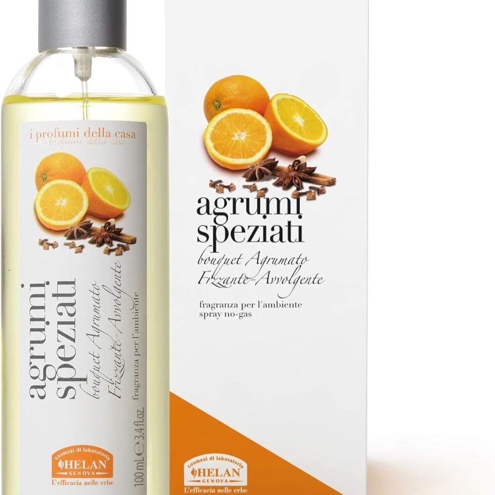 I Profumi della Casa, Profumatore per Ambienti Spray no Gas, Agrumi Speziati