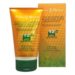Fluido Corpo Acceleratore Abbronzatura SPF12