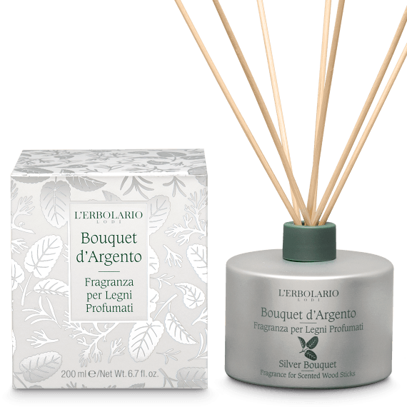 Fragranza per Legni Profumati Bouquet d'Argento