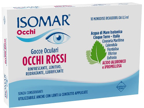 Isomar Occhi rossi Gocce Oculari