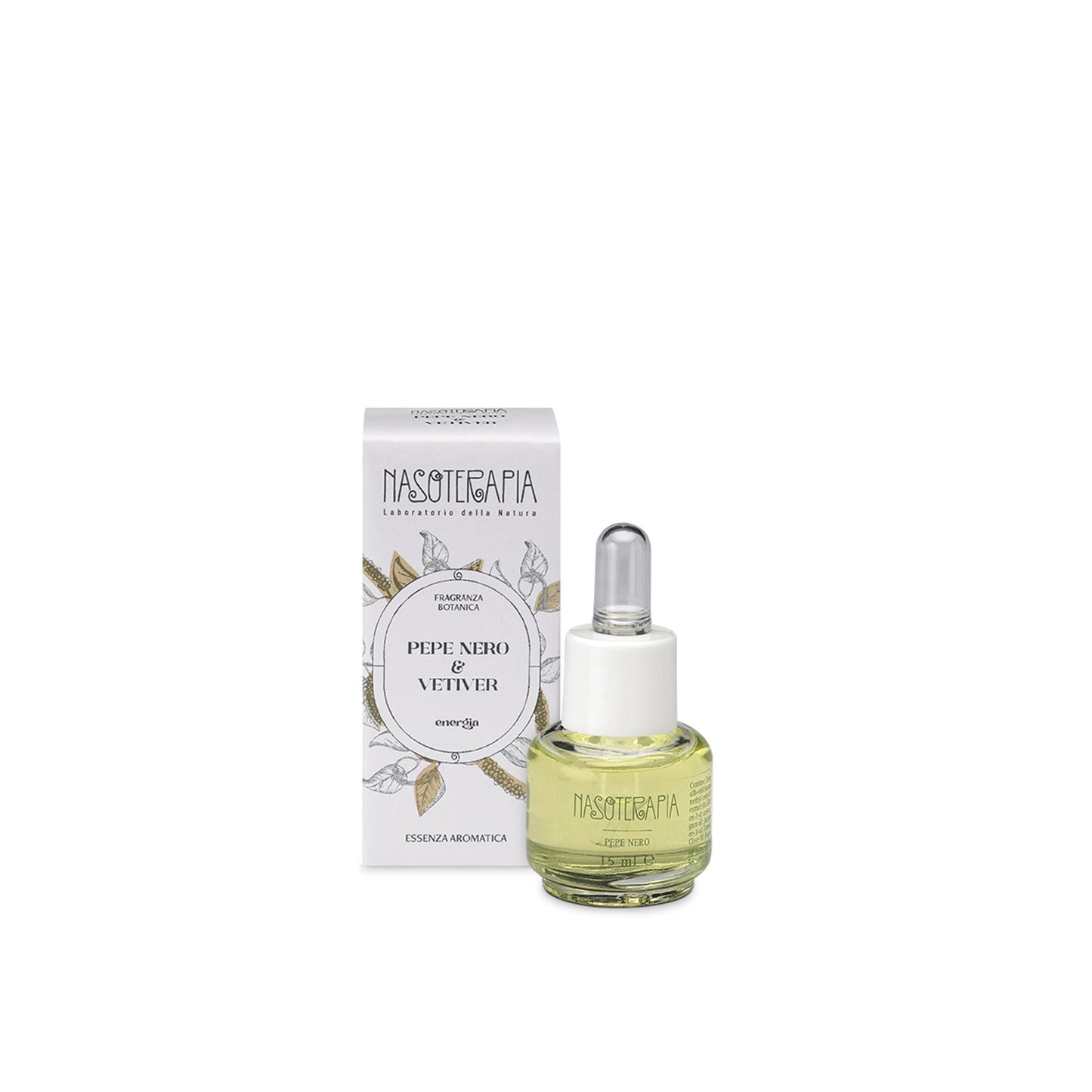 Essenza aromatica Pepe Nero e Vetiver