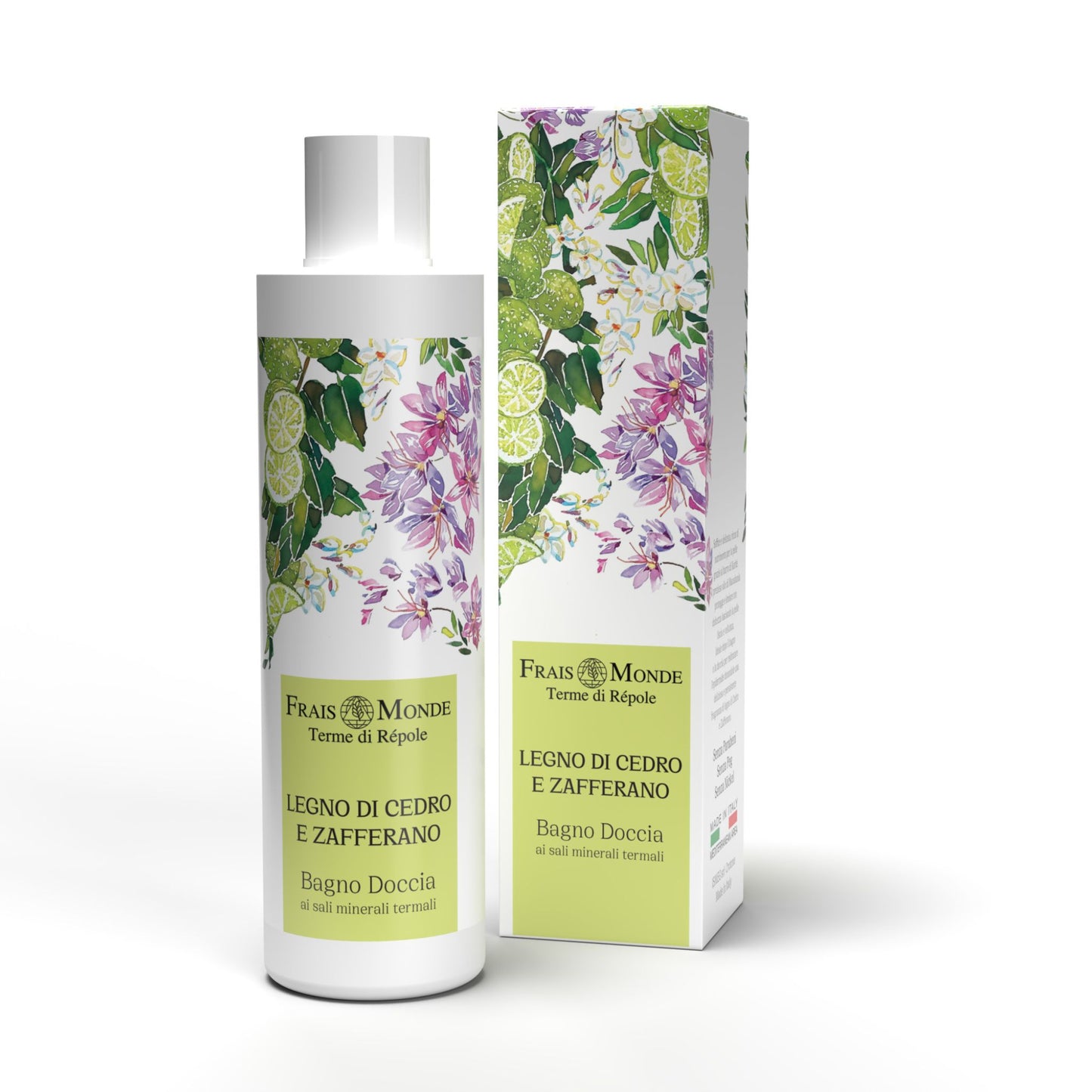 Frais Monde - Bagno Doccia Legno di Cedro e Zafferano 250 ml