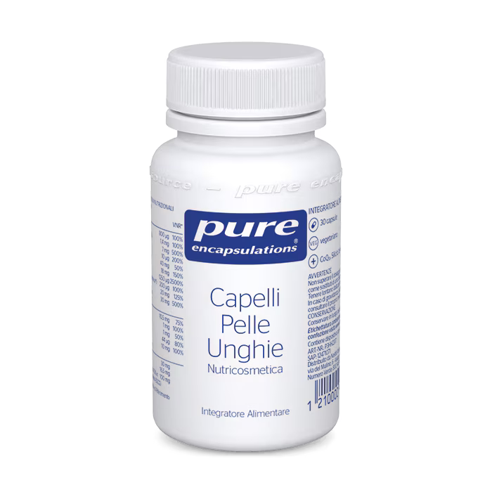 Capelli Pelle Unghie 30 Capsule - Pure Encapsulations