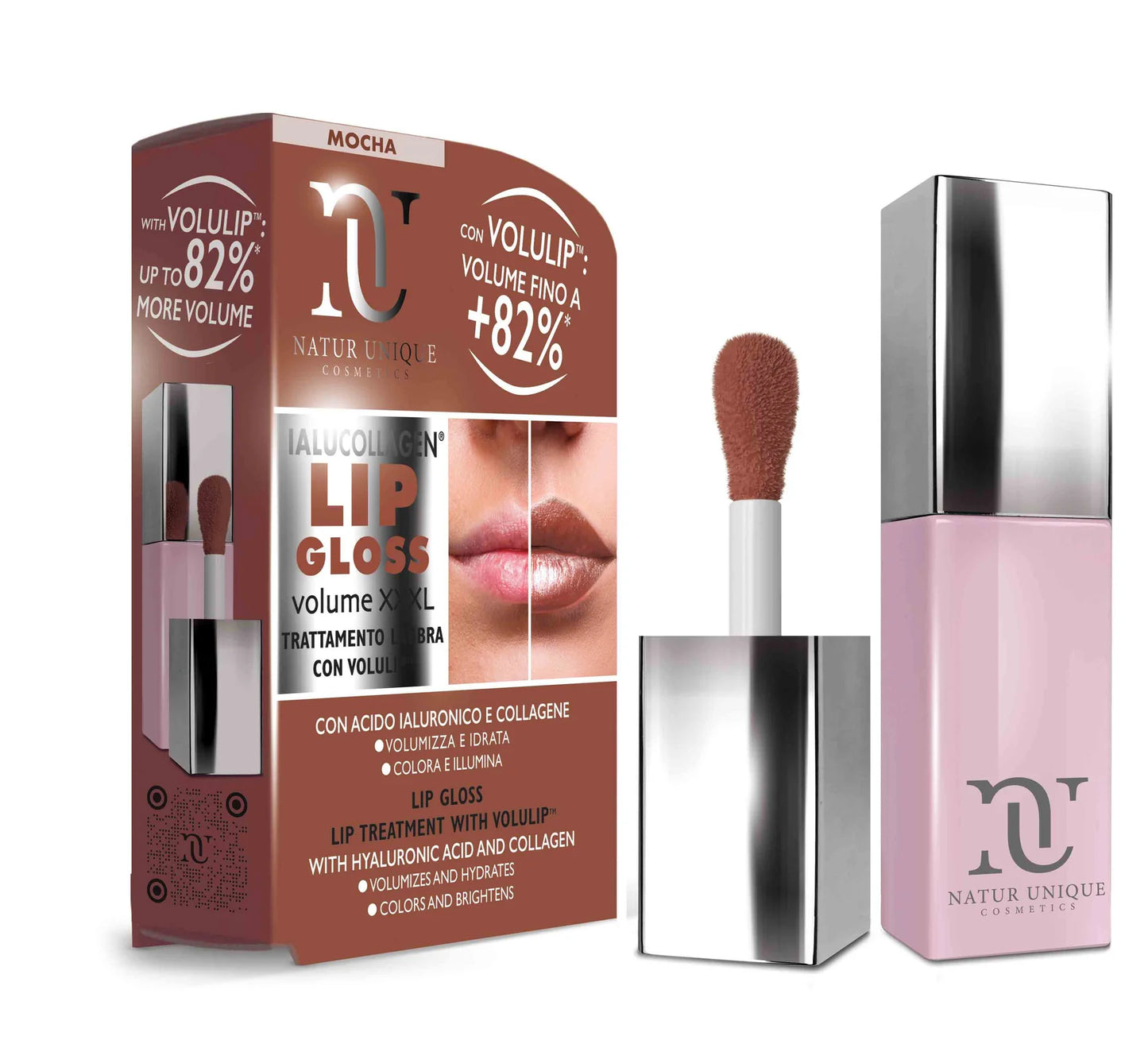 Ialucollagen Lip Gloss Volume XXXL Mocha 8ml