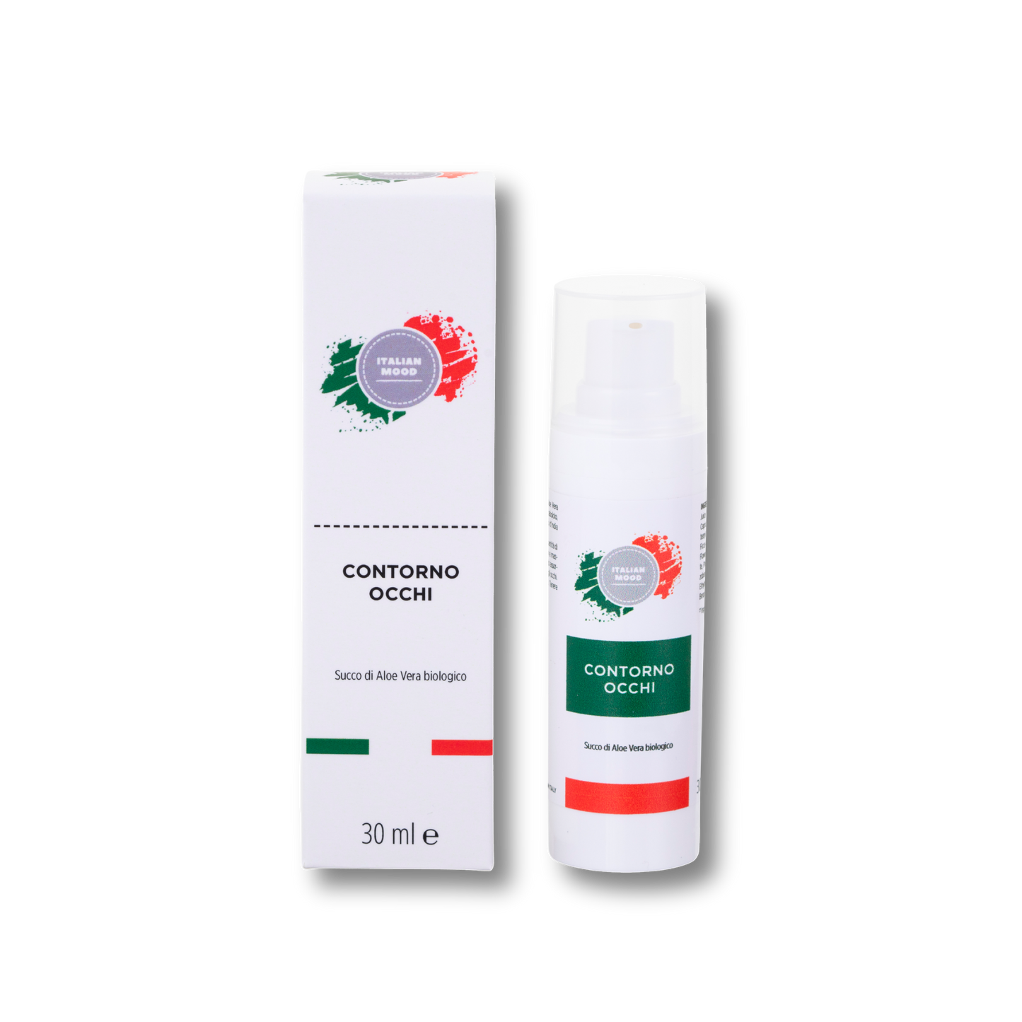 Crema Contorno Occhi 30 ml, Con Succo di Aloe Vera Biologico