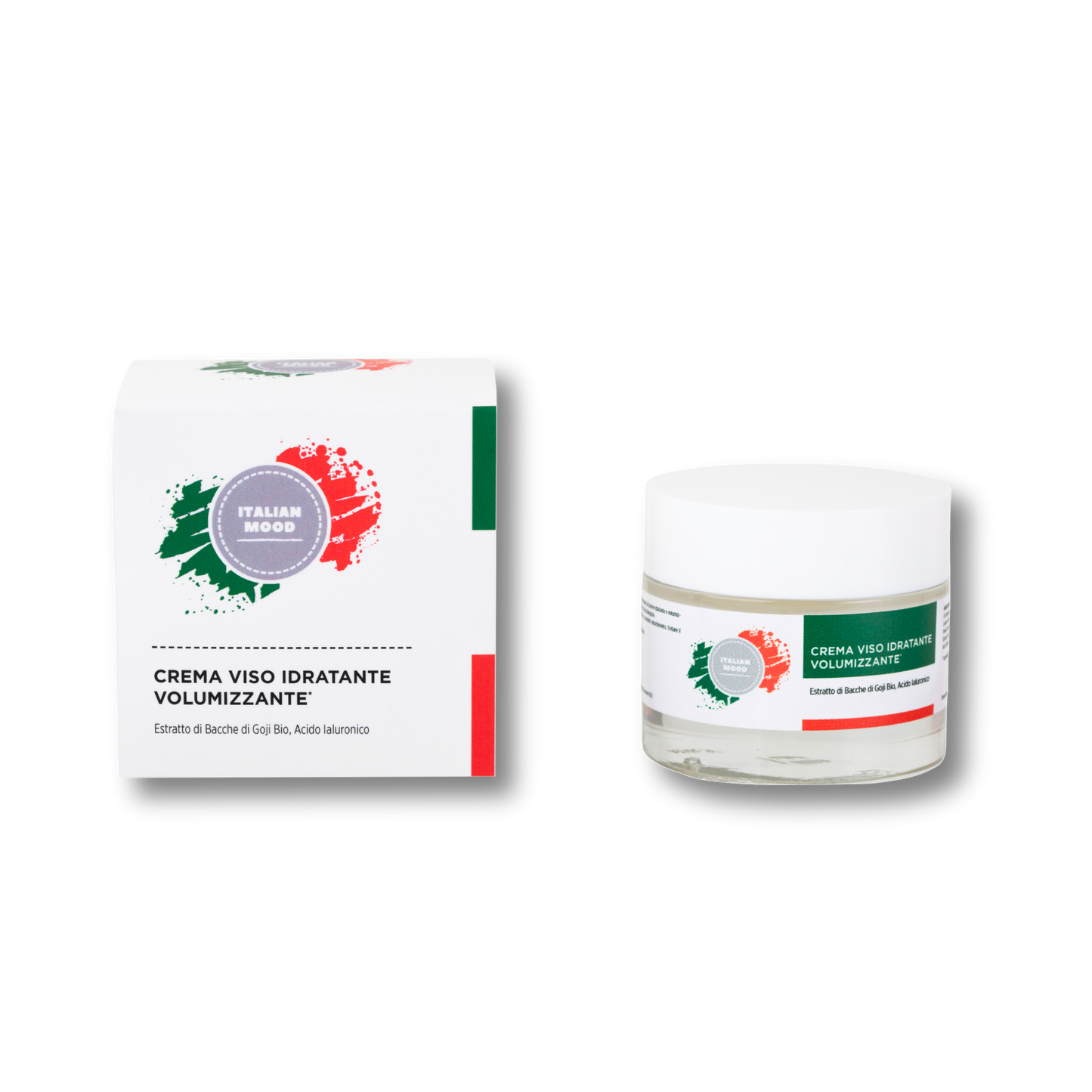 Crema Viso Idratante Volumizzante 50 ml Acido Jaluronico