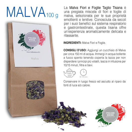 Malva Fiori e Foglie T.T. 100gr