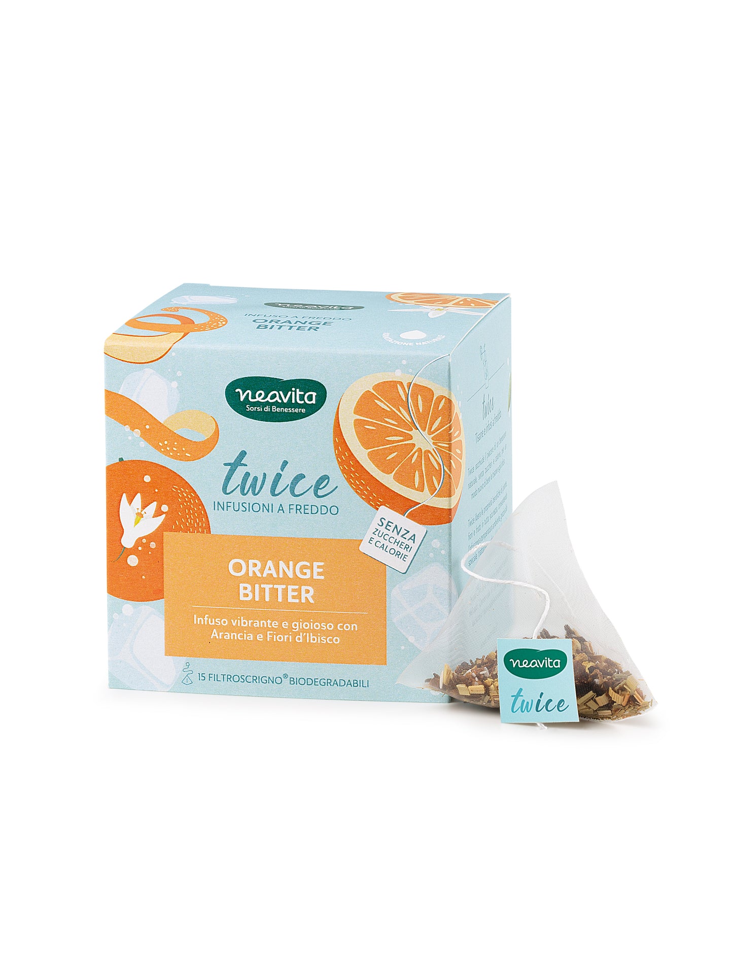 Infuso a Freddo Twice Orange Bitter 15 Filtroscrigno
