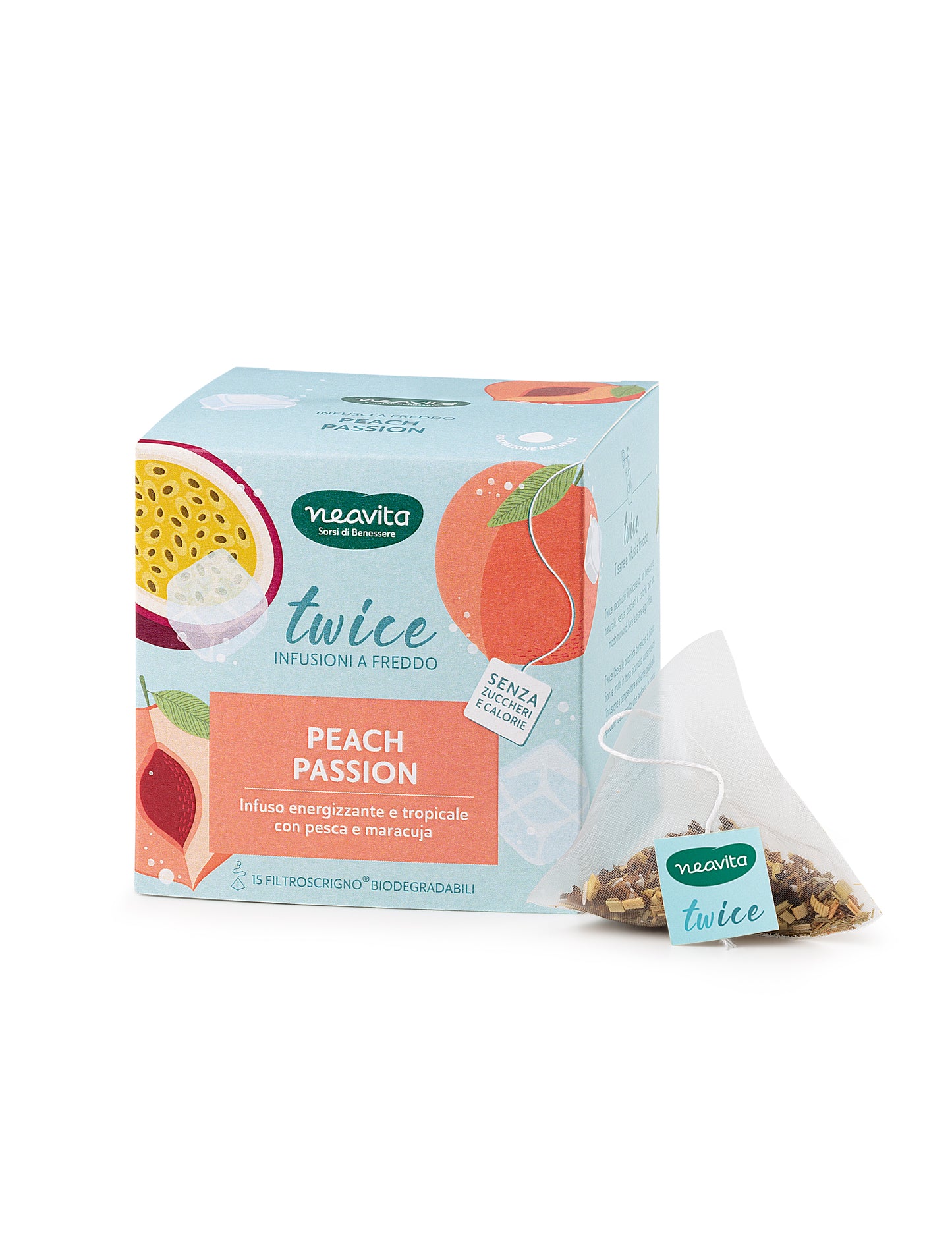 Infuso a Freddo Twice Peach Passion 15 Filtroscrigno