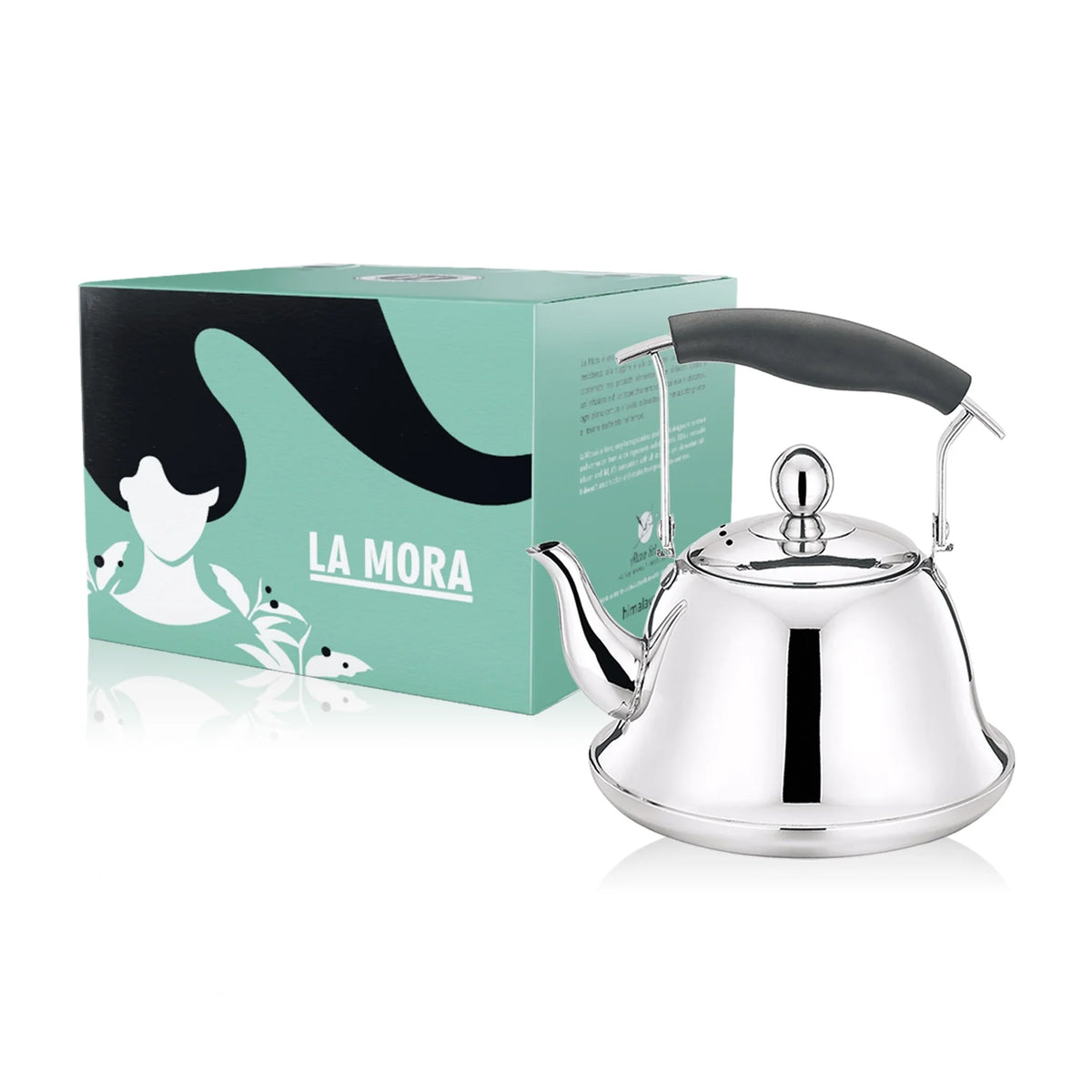 Himalaya - Teiera in acciaio inox - La Mora