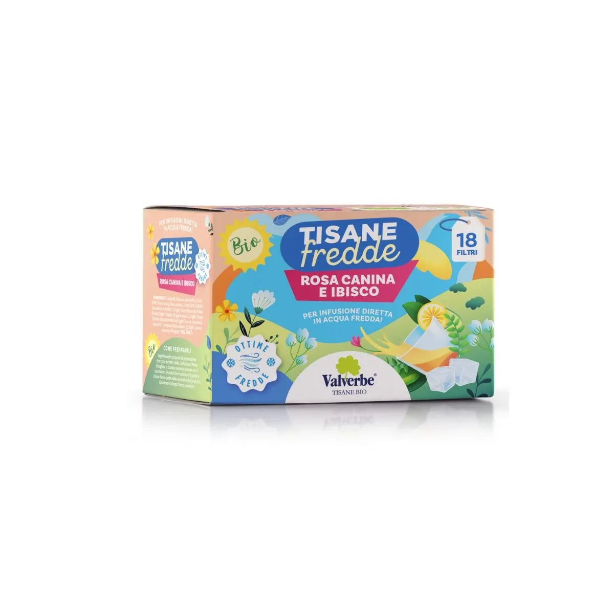 Tisane fredde Rosa canina e Ibisco