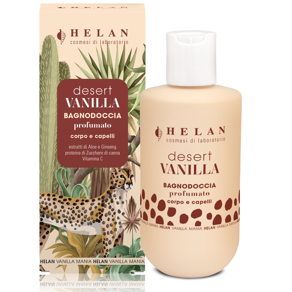 Helan - VANILLA MANIA Desert Vanilla Bagnodoccia Profumato 200 ml