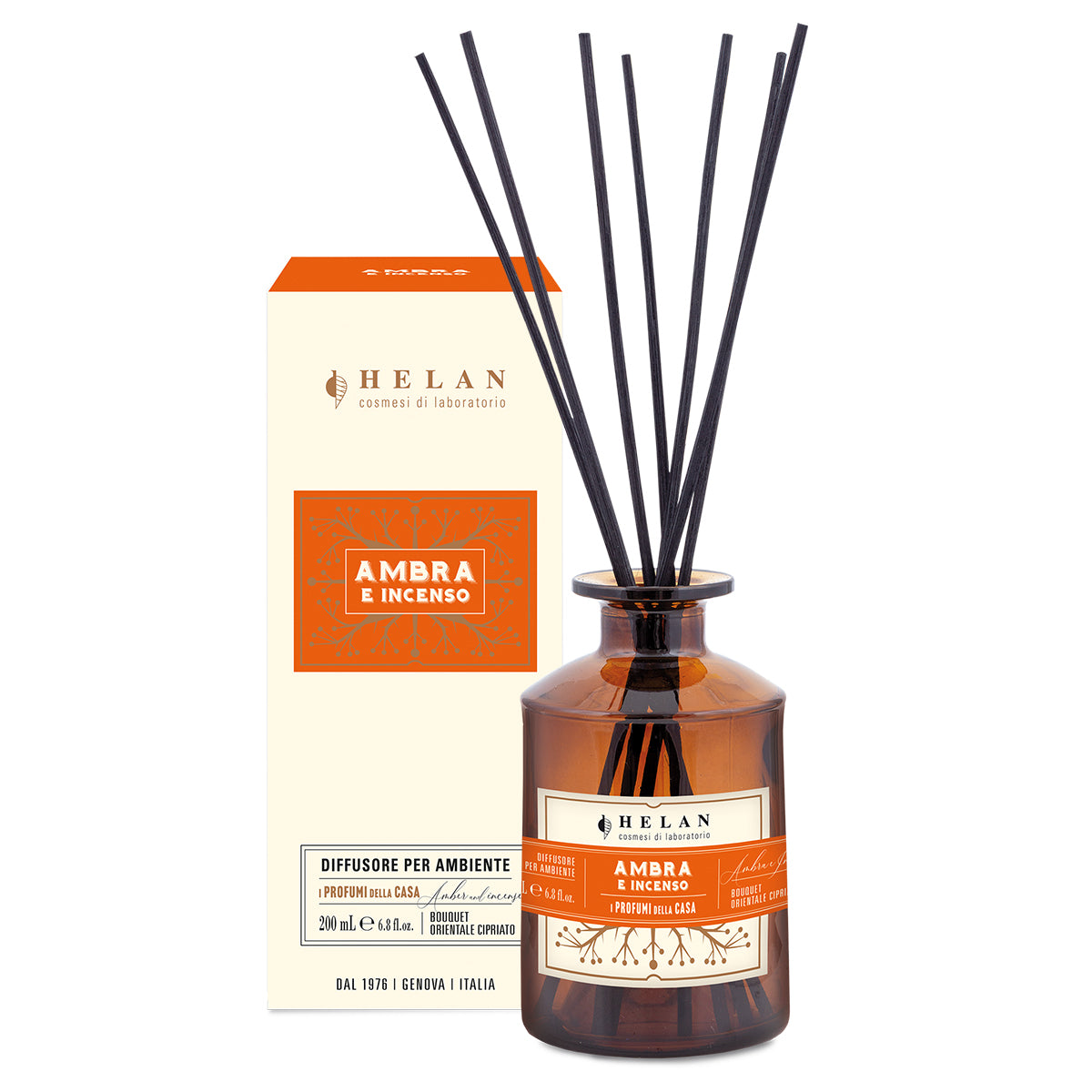 Helan - AMBRA E INCENSO Diffusore per Ambiente