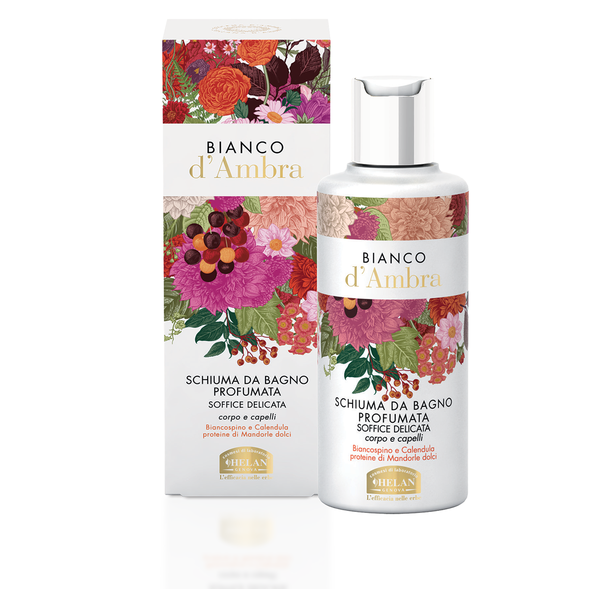 Helan - Bianco d'Ambra Schiuma da Bagno Profumata 200 ml