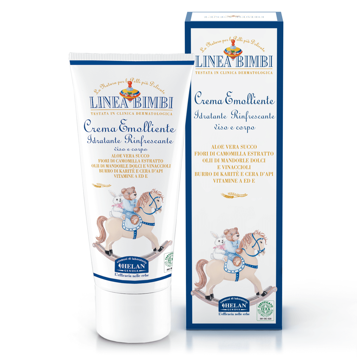 Helan - LINEA BIMBI Crema Emolliente Viso e Corpo 100 ml