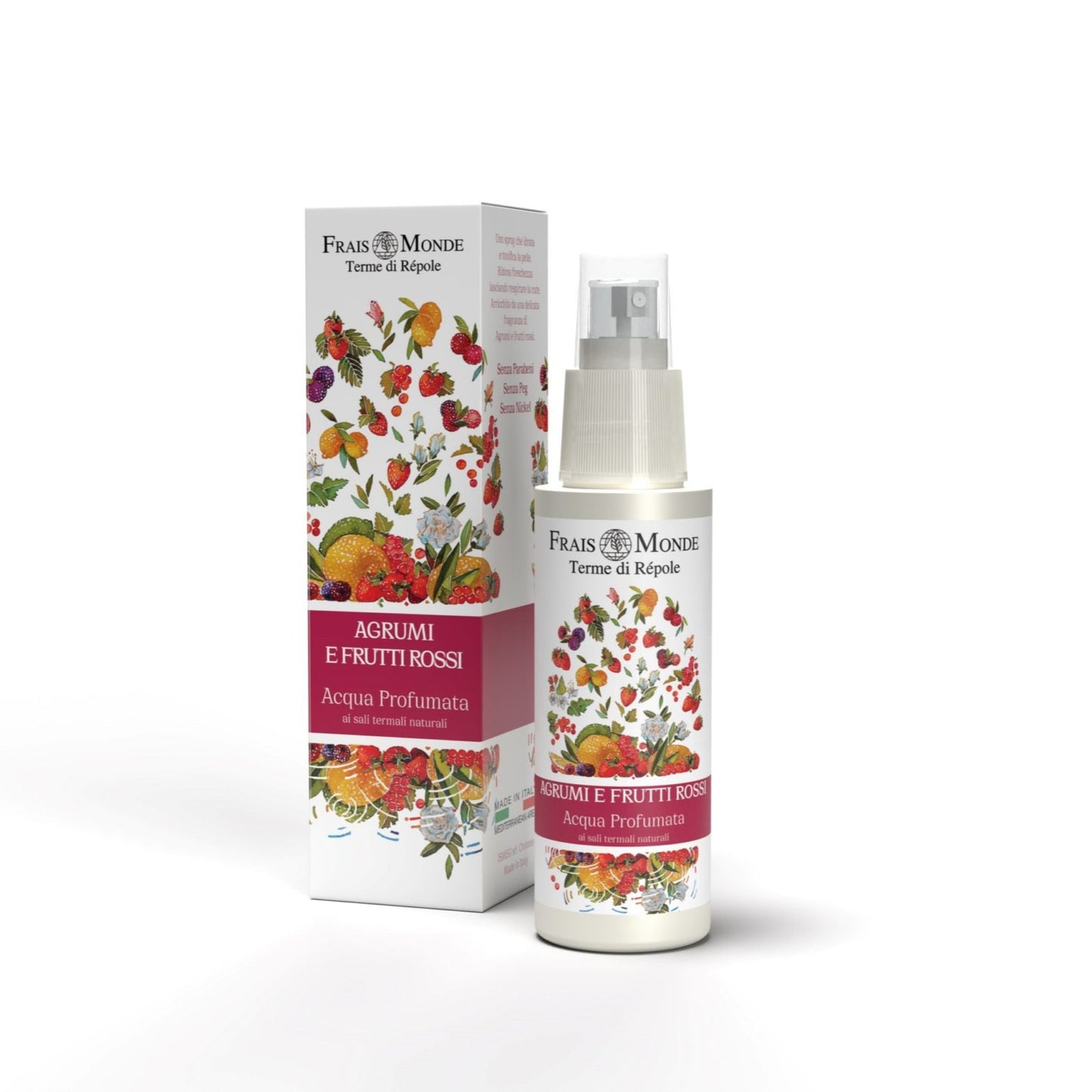 Acqua Profumata Agrumi e Frutti Rossi