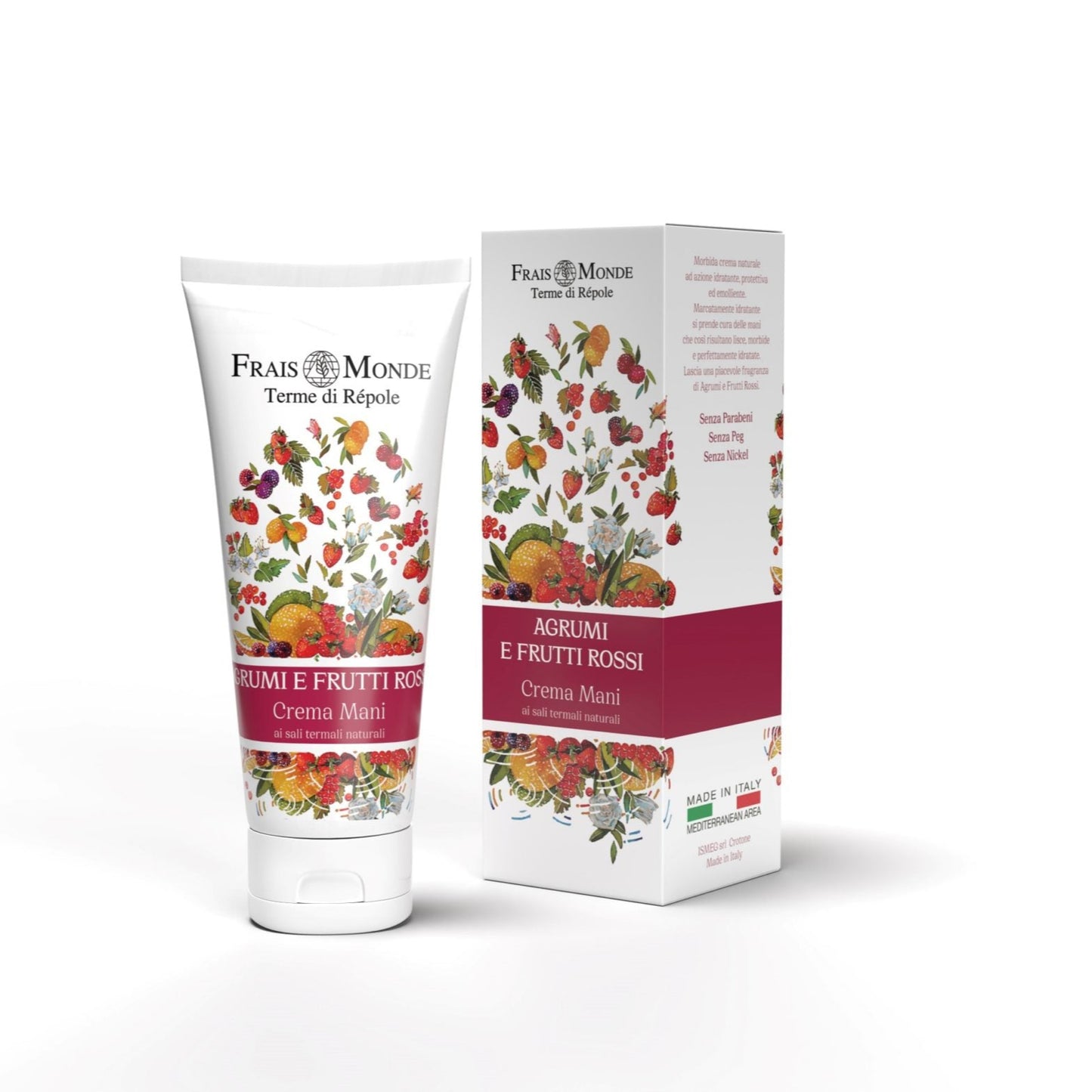 Crema mani Agrumi e Frutti Rossi