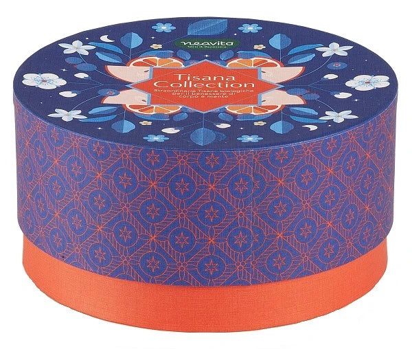 Neavita Tisana Collection - Cofanetto Tondo Blu Tisane Assortite, 40 Filtri BIO