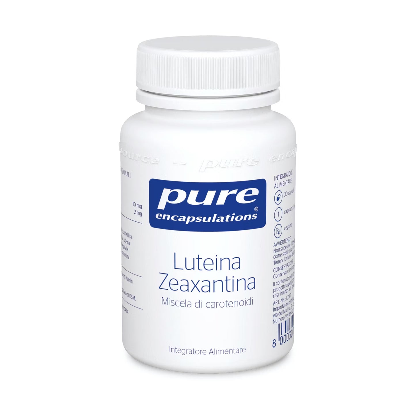 LUTEINA E ZEAXANTINA per il benessere della vista 30 Capsule