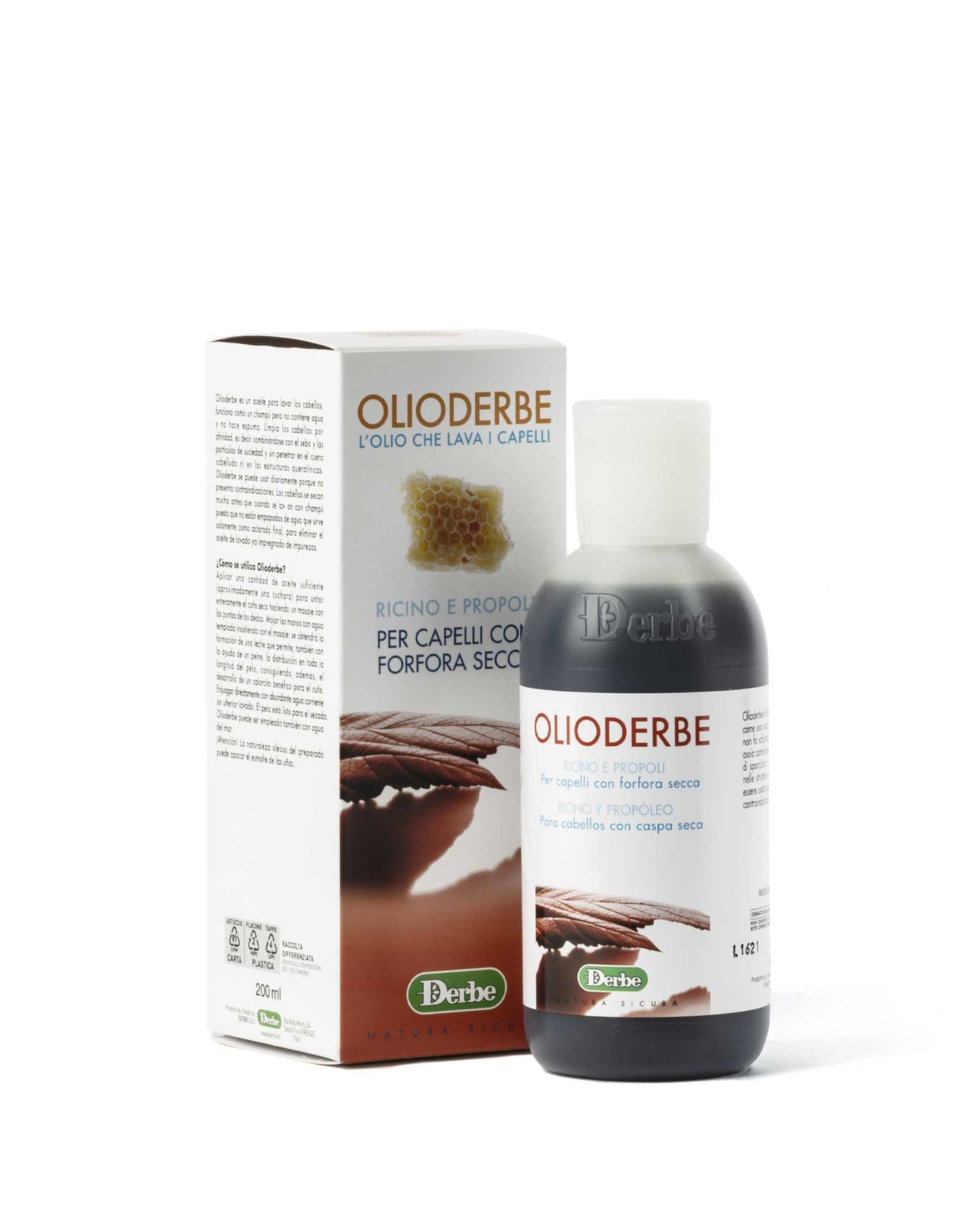 Olioderbe – Per Capelli con Forfora Secca – L’olio che Lava i capelli