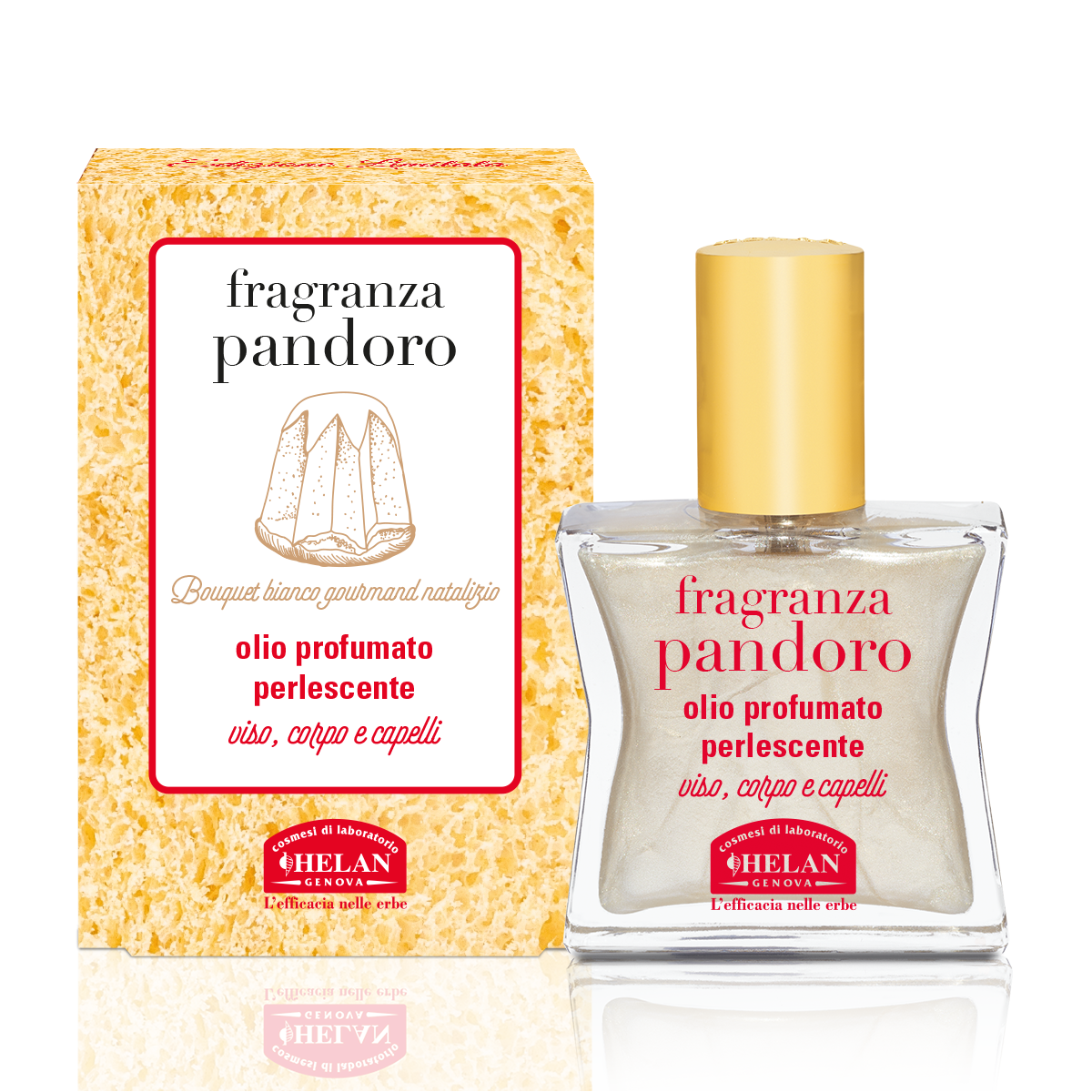 Helan - PANDORO Fragranza Pandoro Olio Profumato Perlescente