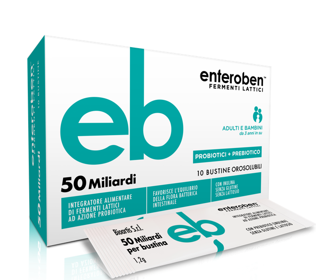 Enteroben 50 Miliardi 10 Bustine