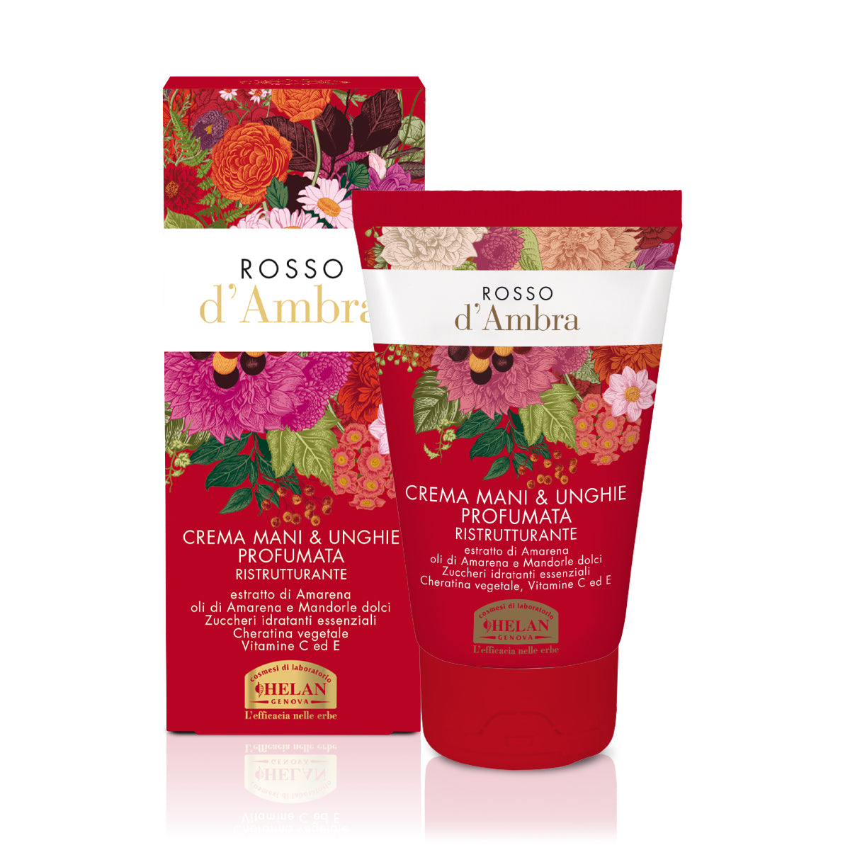 Helan - Rosso d'Ambra Crema Mani & Unghie Profumata 50 ml
