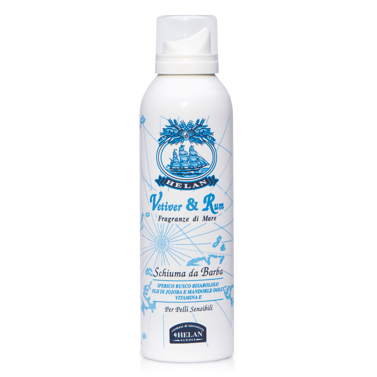 Helan - VETIVER e RUM Schiuma da Barba 200 ml