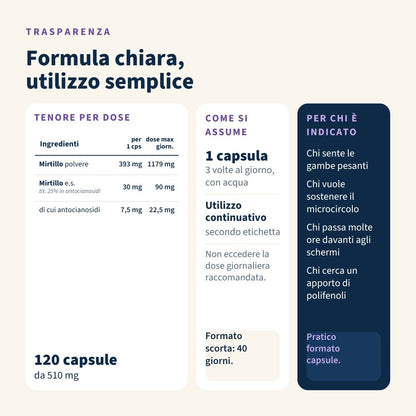 Italian Mood – Mirtillo 120 Capsule