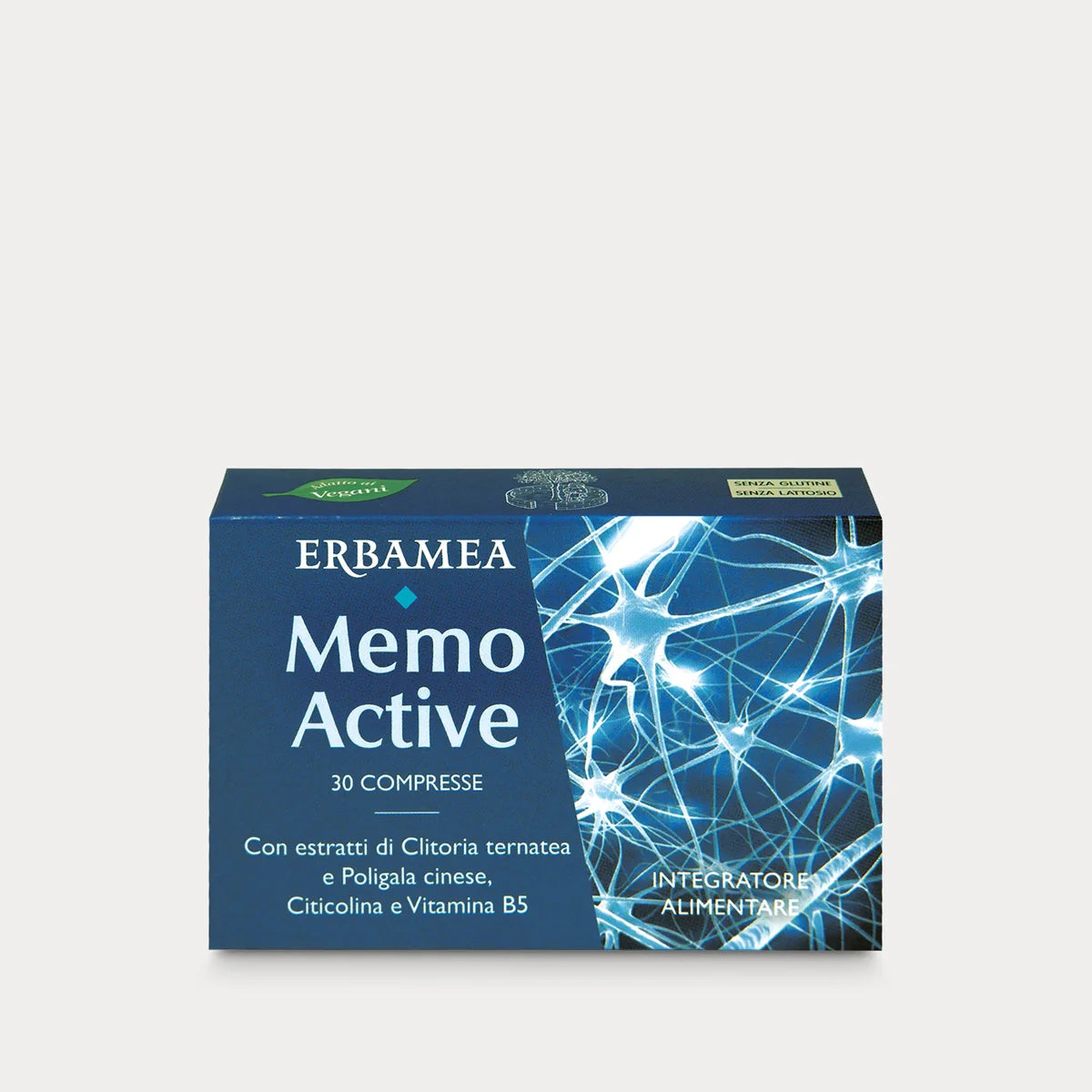Erbamea - Memo Active 30 Compresse, per supportare memoria e funzioni cognitive