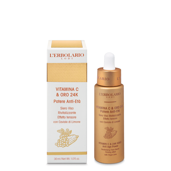 Siero Viso Vitamina C & Oro 24K