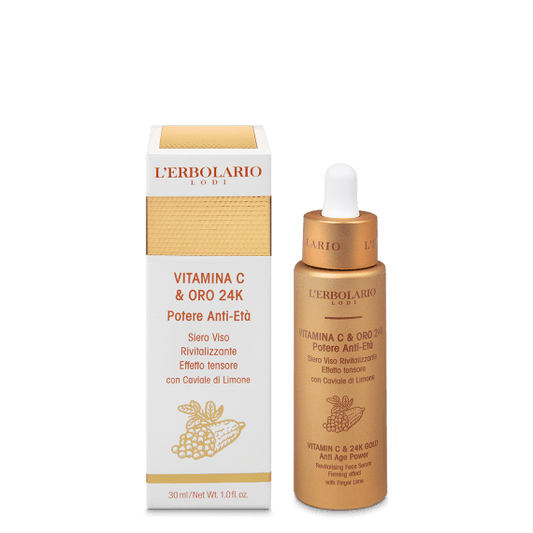 Siero Viso Vitamina C & Oro 24K