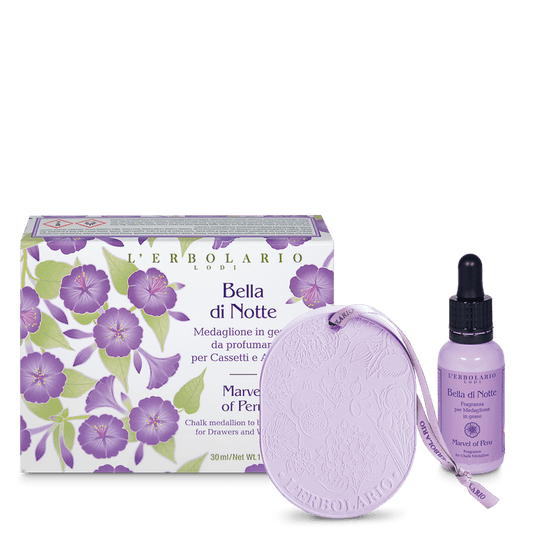 Medaglione in gesso da profumare per cassetti e armadi Bella di Notte