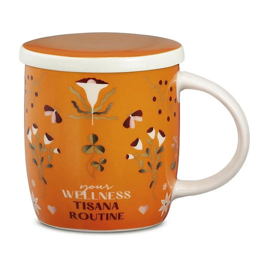 Neavita Tisana Routine - Herbal Infuser Infusiera Arancione 350 ml