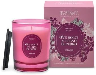 Nasoterapia - Candela Uve Dolci e Legno di Cedro 180 gr