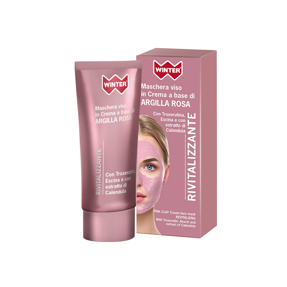 Maschera Viso Argilla