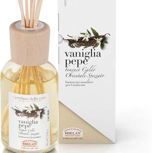 I Profumi della Casa, Bastoncini Aromatici, Vaniglia Pepe, Diffusore Ambiente