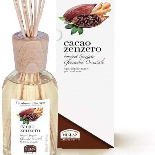 I Profumi della Casa, Bastoncini Aromatici, Cacao Zenzero, Diffusore Ambiente