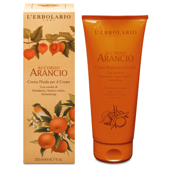 Crema Fluida per il Corpo Accordo Arancio